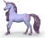 Schleich 70893 - Enhjørning Hingst Orchid - Bayala