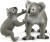 Schleich Wild Life - Koala Mor Med Baby - 42566