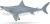 Schleich - Megalodon Haj Figur - 15055