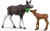Schleich 42629 - Ælg Familie - Wild Life