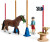 Schleich Farm World - Agility Træning Med Hest Og Rytter - 42482