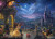 Disney Puslespil - Thomas Kinkade - Skønheden Og Udyret - 1000 Brikker -
