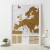 Scratch Europe Travel Map