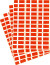 Selvklæbende Flag - Str 15X22 Mm - 72 Stk