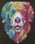 Sequin Art - Hund - 25 X 34 Cm