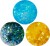 Sequin Clay - Blågrøn Harmoni - 3X60 G