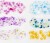 Sequin Clay - Blågrøn Harmoni - Lillapink Harmoni - 6X60 G