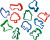 Ses Creative - Modellervoks - 8 Farver Med Confetti Og Glimmer