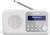 Sharp Dr-P420 - Tokyo Dab Og Fm Radio - Snehvid