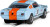 Scalextric - Shelby Gt350 Bil - Gulf Edition - 1 32 - C4570