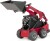 Siku - Manitou 3300V Skridstyret Minilæsser Legetøj - 1 32 - 3049