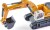 Siku - Liebherr Hydraulisk Gravemaskine Legetøj - 1 87 - 1874