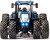Siku 6738 - New Holland T7 315 Tvillingehjul Rc Traktor - 1 32