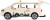 Siku 1555 - Vw T5 Taxa Legetøjsbil - Taxi Van