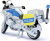 Siku - Vw T6 Med Bmw Politimotorcykel
