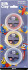 Silk Clay - 3 Farver - Modellervoks Sæt - 3X14 G