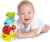Clementoni - 2-I-1 Biler Og Stableklodser - Fun Vehicles