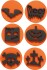 Skumstempler - Halloween - Ø 7 5 Cm - Tykkelse 2 5 Cm - 6 Stk