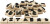 Skumstempler - Str 3X3 Cm - Tykkelse 13 Mm - 42 Stk
