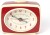 Kikkerland - Retro Vækkeur - Rød