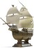 Airfix - Mary Rose Skib Byggesæt Inkl Maling - 1 400 - A55114A