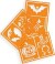 Ansigtsmaling Skabeloner - Halloween - 6 Stk - Snazaroo