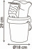 Smoby - Gabby S Dollhouse - Bucket Set 7600862192
