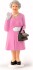 Queen Elizabeth Solcelle Figur - Kikkerland
