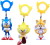 Sonic Clip On Hanger 8 Cm Assorterede