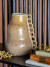 Creative Collection - Souri Vase - Brun - Stentøj - H 23 Cm