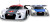 Speed Car Racerbane - Audi Police Chase Double Loop - Inkl 2 Biler - 1 64