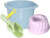 Spielstabil - Sandsæt 3 Dele - Bag Sandkager - Pastel