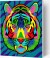 Splat Planet - Diamond Painting - Lærred - Tiger - 30X40 Cm