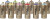 Montana Gold - Spraymaling Sæt - 12 Farver - 12X400 Ml