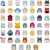 Squish-A-Longs 2 5 Cm Blind 2-Pak S2 - Assorteret