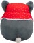 Squishmallows Bamse - Fuzz A Mallows - Ryan Husky - 30 Cm