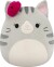 Squishmallows - 30 Cm Bamse - Tally Grå Kat