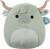 Squishmallows Bamse - Fuzz A Mallows - Iver Highland Cow - 40 Cm
