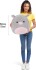 Squishmallows - Bessa Gris Bamse - Fuzz A Mallows - 50 Cm
