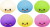 Squishy Dumplings - Diamond 10 Cm In Assorteret Assorterede