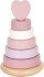 Stabletårn - Træ - Pink - Small Foot