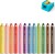 Staedtler - Store 3 I 1 Farveblyanter I Boks - 12 Farver