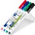 Staedtler - Lumocolor Whiteboard Marker - 4 Stk Ass