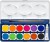 Staedtler - Noris Maleskrin Med Pensel - 12 Stk Assorteret