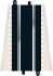 Scalextric Skinner - Standard Straight - 35 Cm - 2 Stk - C8205