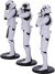 Star Wars Stormtrooper Figurer - 3 Stk