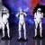 Star Wars Stormtrooper Figurer - 3 Stk
