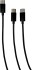 Steelplay - Ps5 Usb-C Kabel - Dual Play Charge Cable - Sort