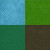 Stempelpude - H 2 Cm - Str 3 5X3 5 Cm - Grøn - Lys Grøn - Oliven - Aqua -
