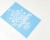 Stencil A4 Blomster Buket